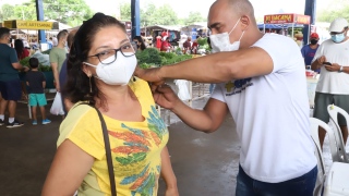 “A vacina é importante, sempre foi”, relata a administradora Cleide Alves do Santos
