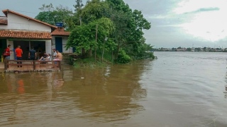 Cheia dos rios afetou várias cidades no Tocantins