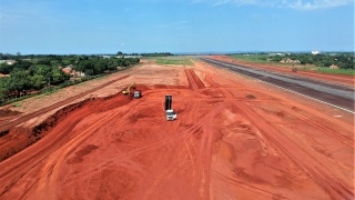Obras no aeroporto de Araguaína 