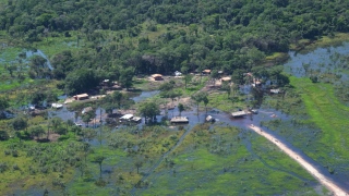 Sobrevoo ocorre no Assentamento Loroty e nas aldeias Katamiyé, Takaywrá e Santa Izabel do Morro