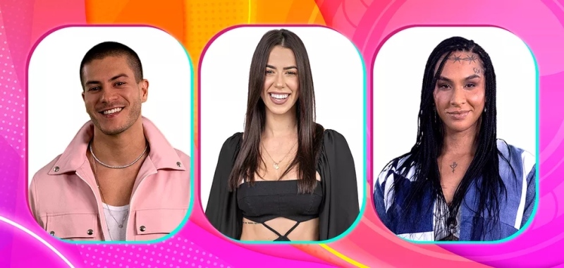 Linn da Quebrada, Arthur Aguiar e Larissa disputam a preferência do público do Big Brother Brasil