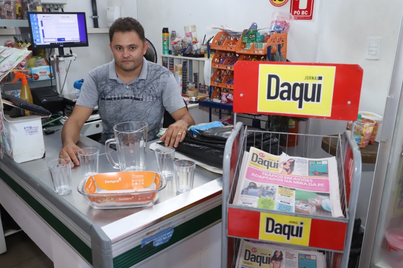 O empresário Márcio Fonseca de Souza, de 43 anos, espera boas vendas com a nova promoção