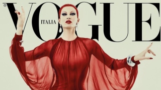 Gisele Bündchen na capa da versão italiana da Vogue