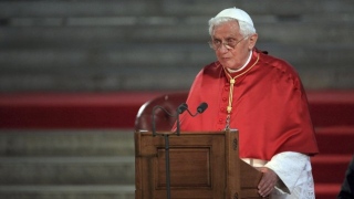 Papa discursa para políticos, empresários e autoridades no Palácio de Westminster