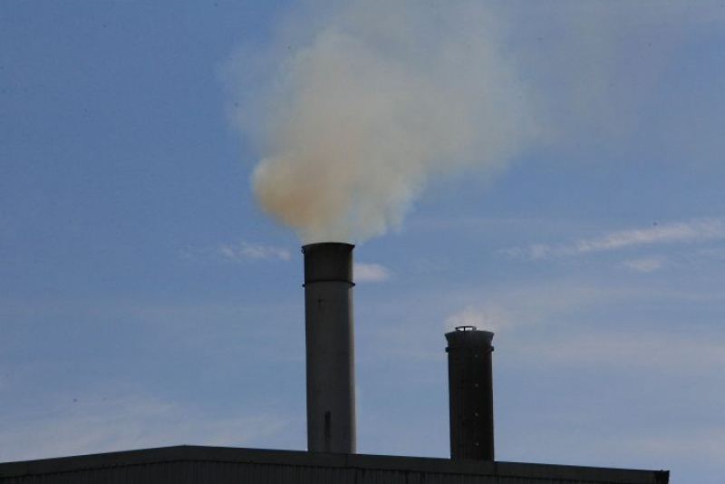 Fumaça poluição do ar