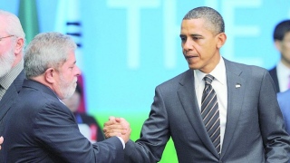 Lula e o presidente dos EUA, Barack Obama, durante o G20