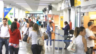 Movimento no Aeroporto Santa Genoveva: taxa de embarque mais cara, mas estrutura continuará a mesma