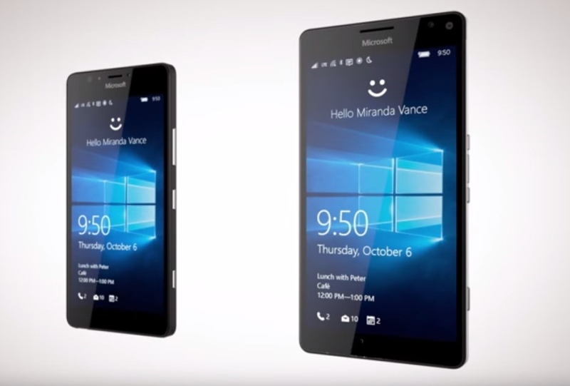 Lumia 950 e Lumia 950 XL