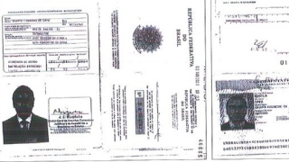 Cópias do passaporte e do visto dos Estados Unidos de Eduardo Cunha