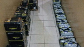 Baterias recuperadas em Gurupi e Cariri 