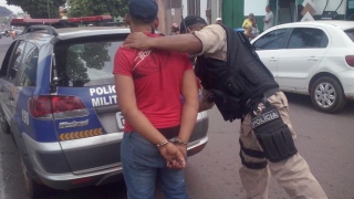 Assaltante imobilizado em Araguaína 